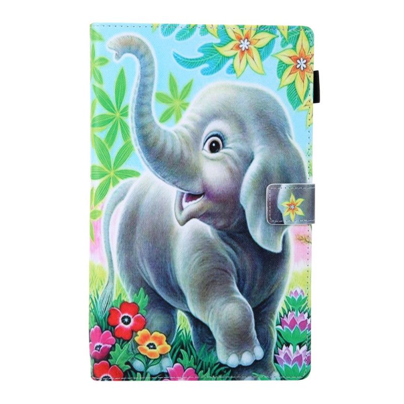 Case Etui Samsung Galaxy Tab A 10.1 (2019) Mobilcover Sjov Elefant