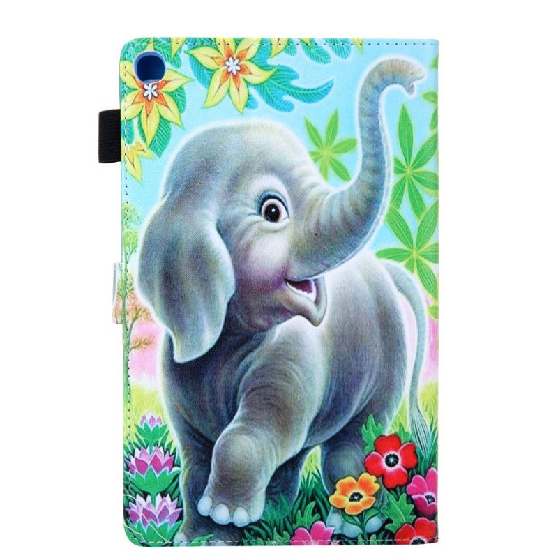 Case Etui Samsung Galaxy Tab A 10.1 (2019) Mobilcover Sjov Elefant