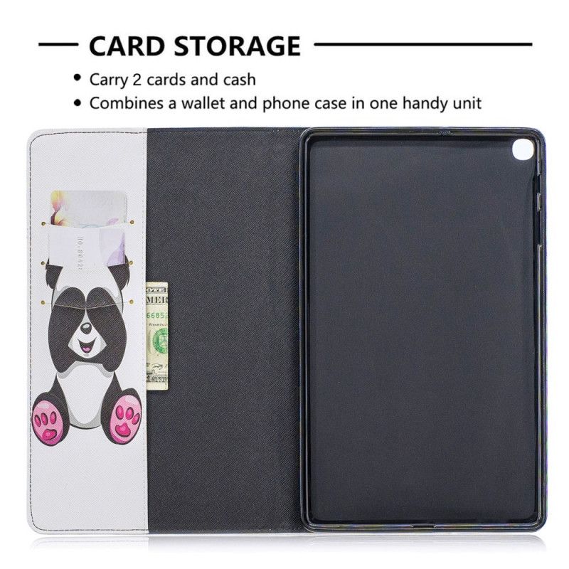 Case Etui Samsung Galaxy Tab A 10.1 (2019) Mobilcover Sjov Panda