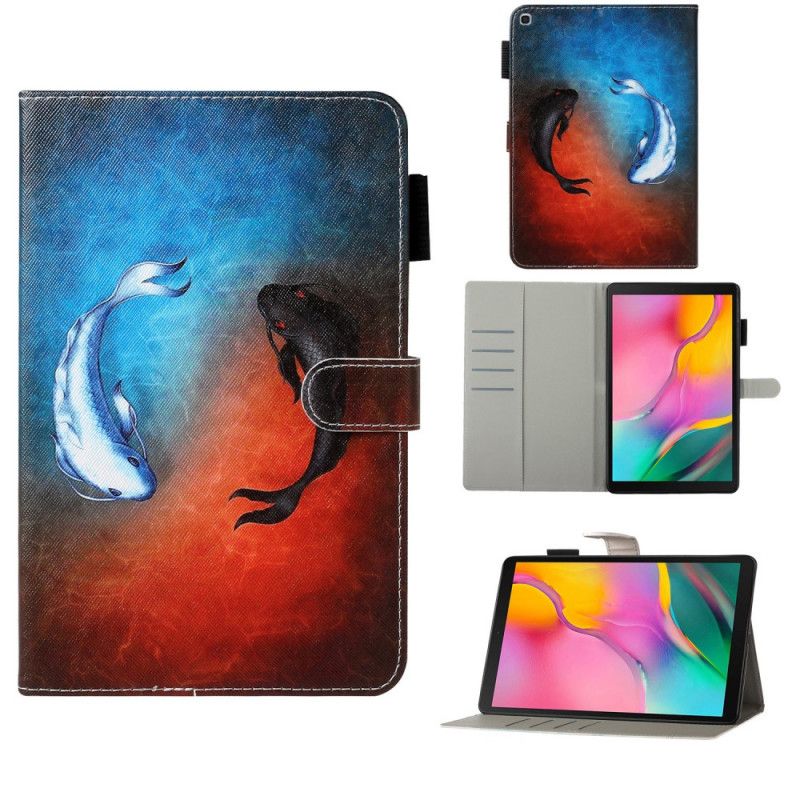 Flip Cover Læder for Samsung Galaxy Tab A 10.1 (2019) Fisk