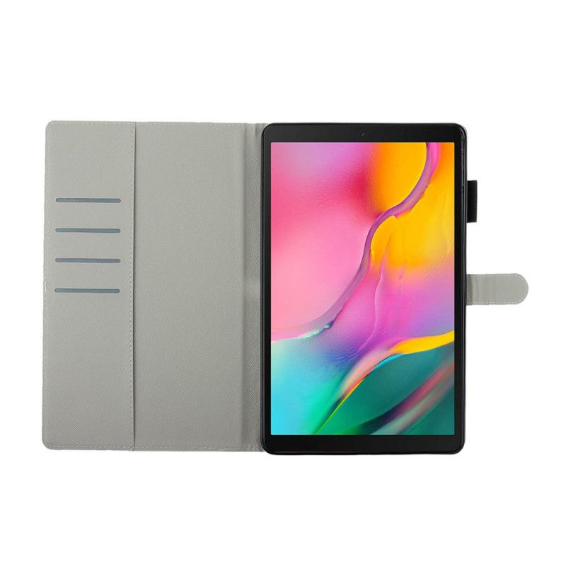 Flip Cover Læder for Samsung Galaxy Tab A 10.1 (2019) Fisk