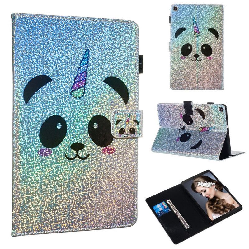 Flip Cover Læder for Samsung Galaxy Tab A 10.1 (2019) Glitterpanda