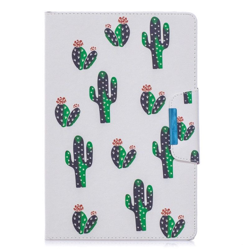 Flip Cover Læder for Samsung Galaxy Tab A 10.1 (2019) Hvid Grøntsag