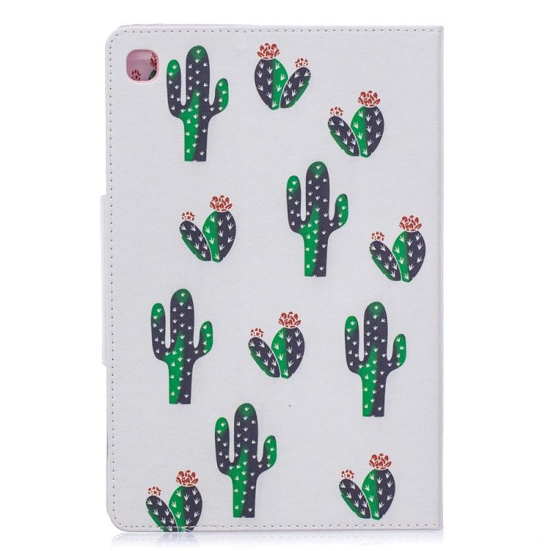 Flip Cover Læder for Samsung Galaxy Tab A 10.1 (2019) Hvid Grøntsag