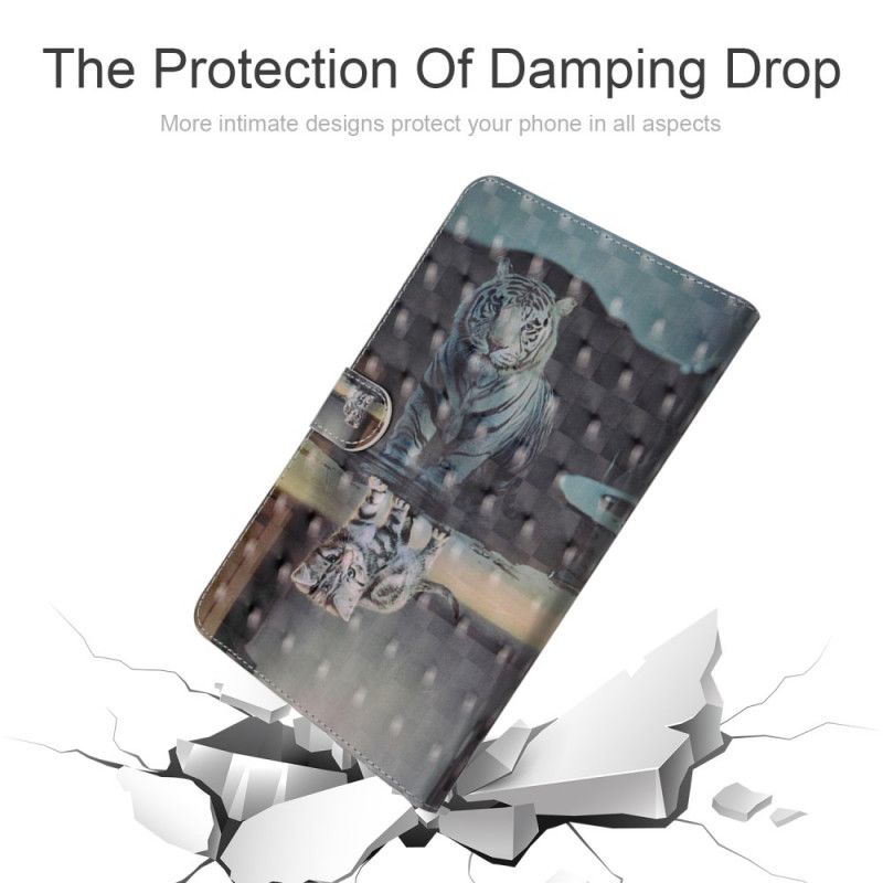 Flip Cover Læder for Samsung Galaxy Tab A 10.1 (2019) Kattedrøm