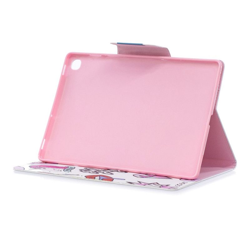 Flip Cover Læder for Samsung Galaxy Tab A 10.1 (2019) Pigebande