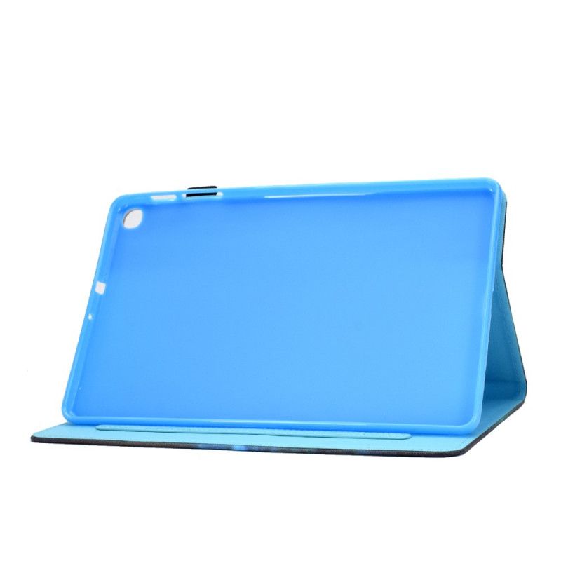 Flip Cover Læder for Samsung Galaxy Tab A 10.1 (2019) Sommerfugle