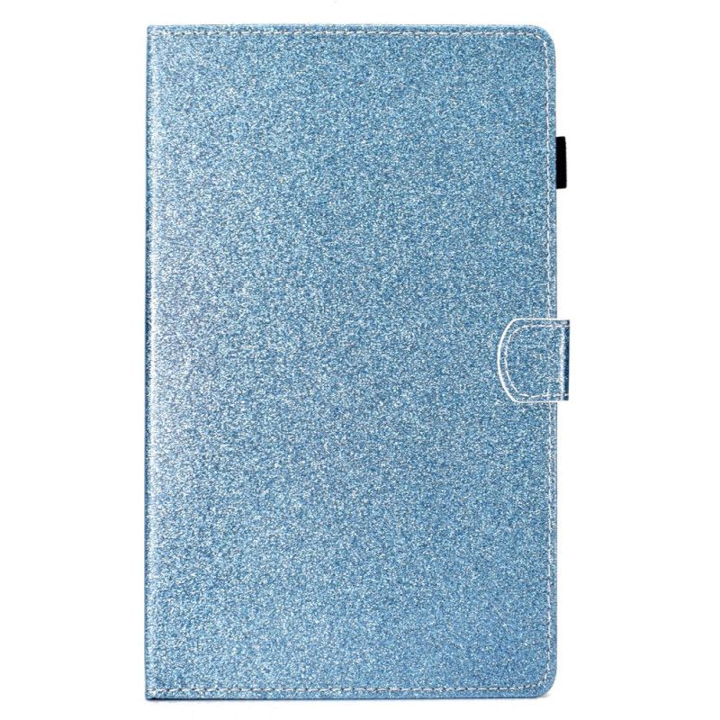 Flip Cover Læder for Samsung Galaxy Tab A 10.1 (2019) Sort Pailletter