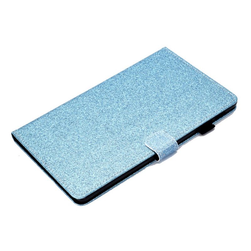 Flip Cover Læder for Samsung Galaxy Tab A 10.1 (2019) Sort Pailletter