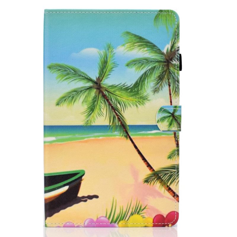 Flip Cover Læder for Samsung Galaxy Tab A 10.1 (2019) Strand