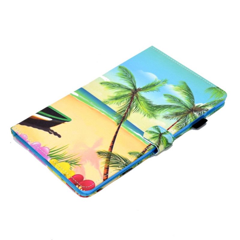 Flip Cover Læder for Samsung Galaxy Tab A 10.1 (2019) Strand