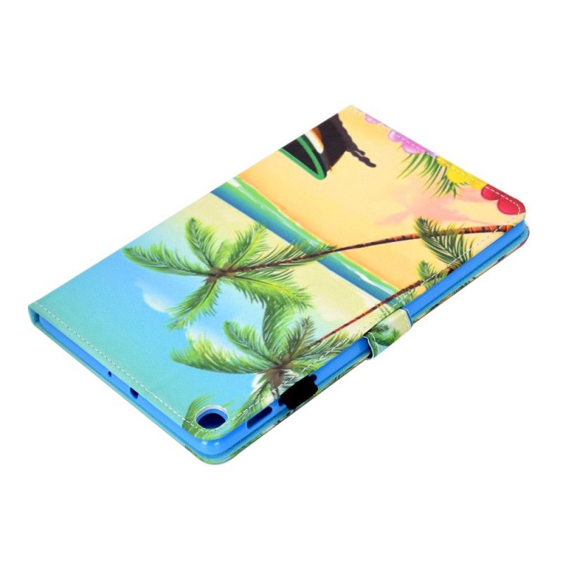 Flip Cover Læder for Samsung Galaxy Tab A 10.1 (2019) Strand