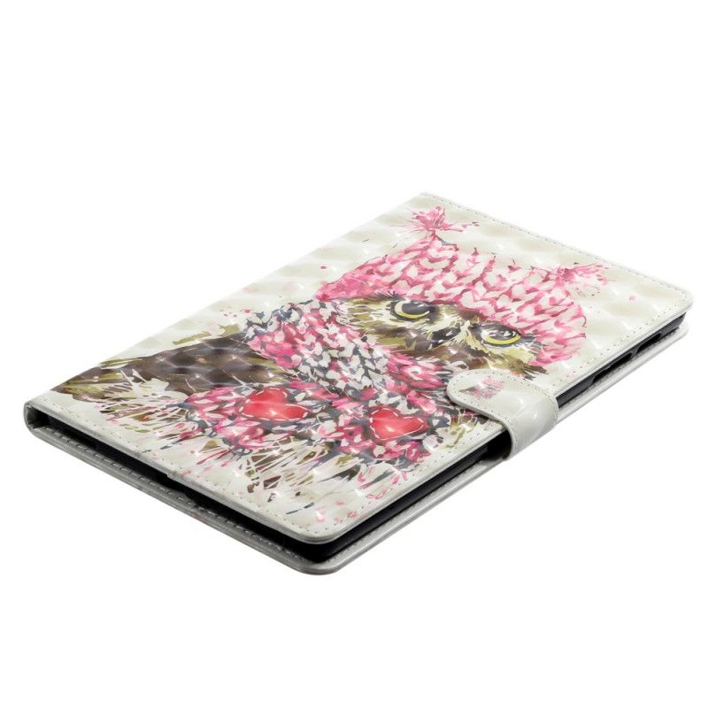 Flip Cover Læder for Samsung Galaxy Tab A 10.1 (2019) Uglespotlys