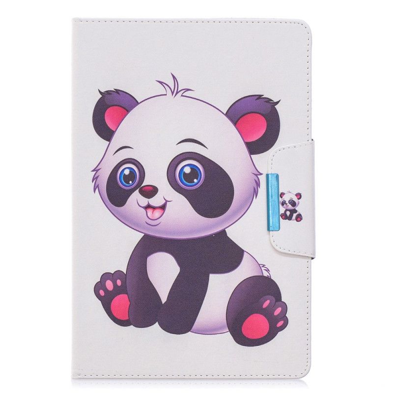 Flip Cover Læder Samsung Galaxy Tab A 10.1 (2019) Baby Panda Beskyttelse