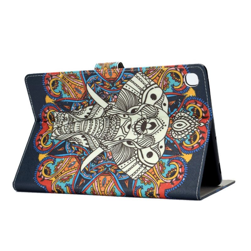 Flip Cover Læder Samsung Galaxy Tab A 10.1 (2019) Elefant Kunst Beskyttelse