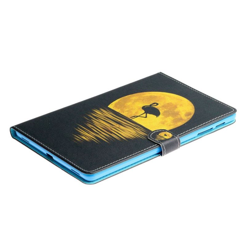 Flip Cover Læder Samsung Galaxy Tab A 10.1 (2019) Måne Original