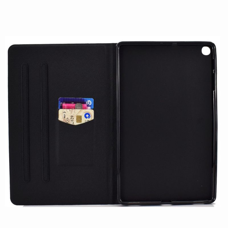 Flip Cover Læder Samsung Galaxy Tab A 10.1 (2019) Modbydelig Ugle