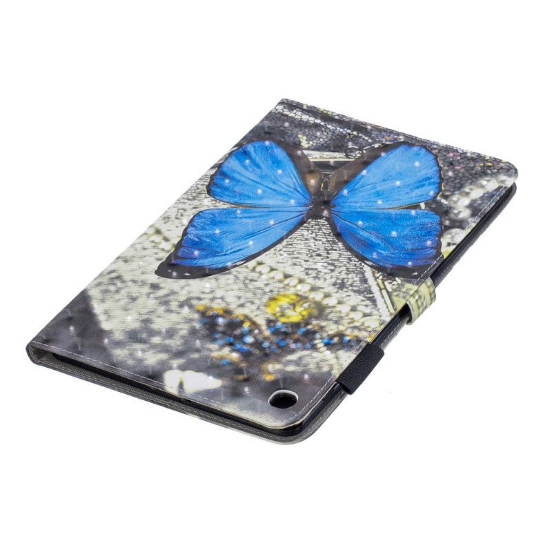 Flip Cover Læder Samsung Galaxy Tab A 10.1 (2019) Sommerfugl Opdagelse