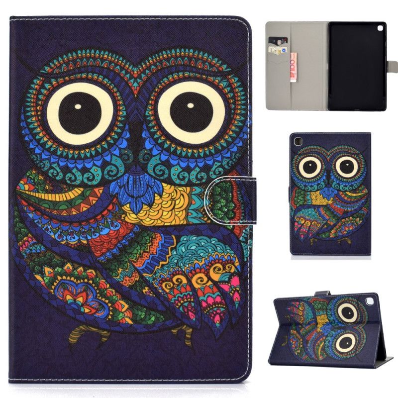 Flip Cover Læder Samsung Galaxy Tab A 10.1 (2019) Uglefarver