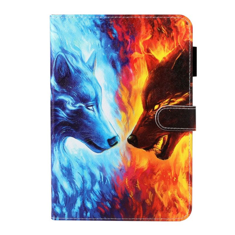 Flip Cover Læder Samsung Galaxy Tab A 10.1 (2019) Ulvekrig