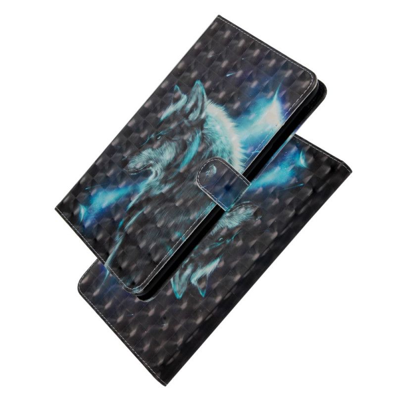 Flip Cover Læder Samsung Galaxy Tab A 10.1 (2019) Vild Ulv