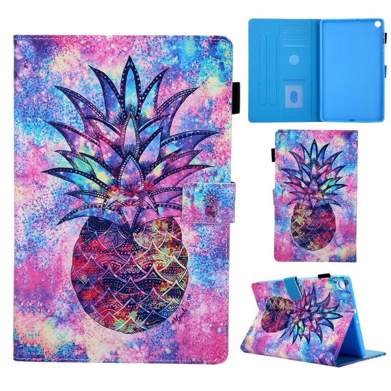 Flip Cover Samsung Galaxy Tab A 10.1 (2019) Funky Ananas