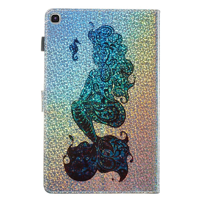 Flip Cover Samsung Galaxy Tab A 10.1 (2019) Havfrue Glitter