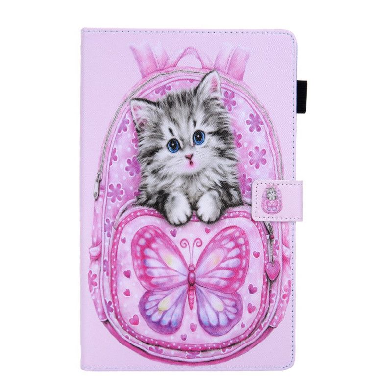 Flip Cover Samsung Galaxy Tab A 10.1 (2019) Magenta Kun Katte