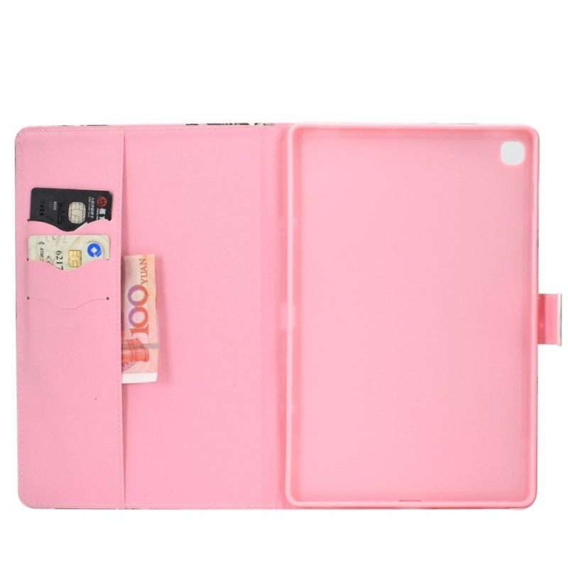 Flip Cover Samsung Galaxy Tab A 10.1 (2019) Mobilcover Frihedsblomster