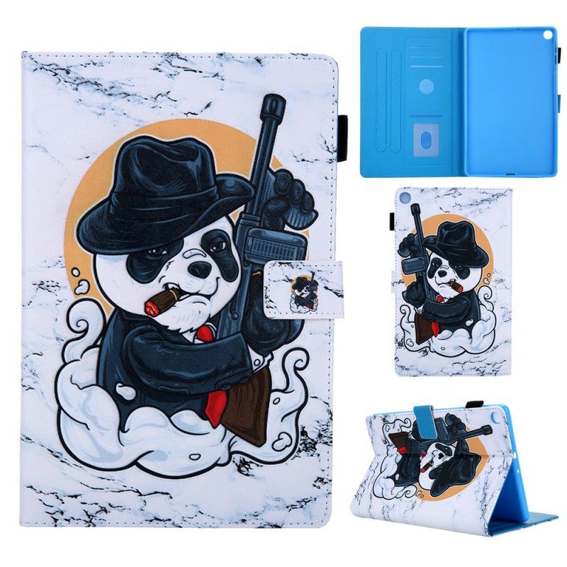 Flip Cover Samsung Galaxy Tab A 10.1 (2019) Mobilcover Gangsta Hund