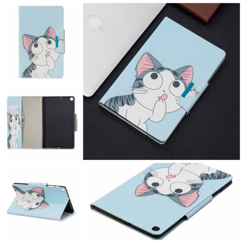 Flip Cover Samsung Galaxy Tab A 10.1 (2019) Mobilcover Kat Femoir Design