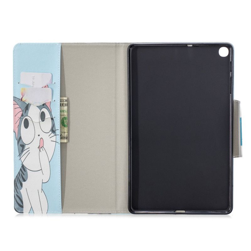 Flip Cover Samsung Galaxy Tab A 10.1 (2019) Mobilcover Kat Femoir Design