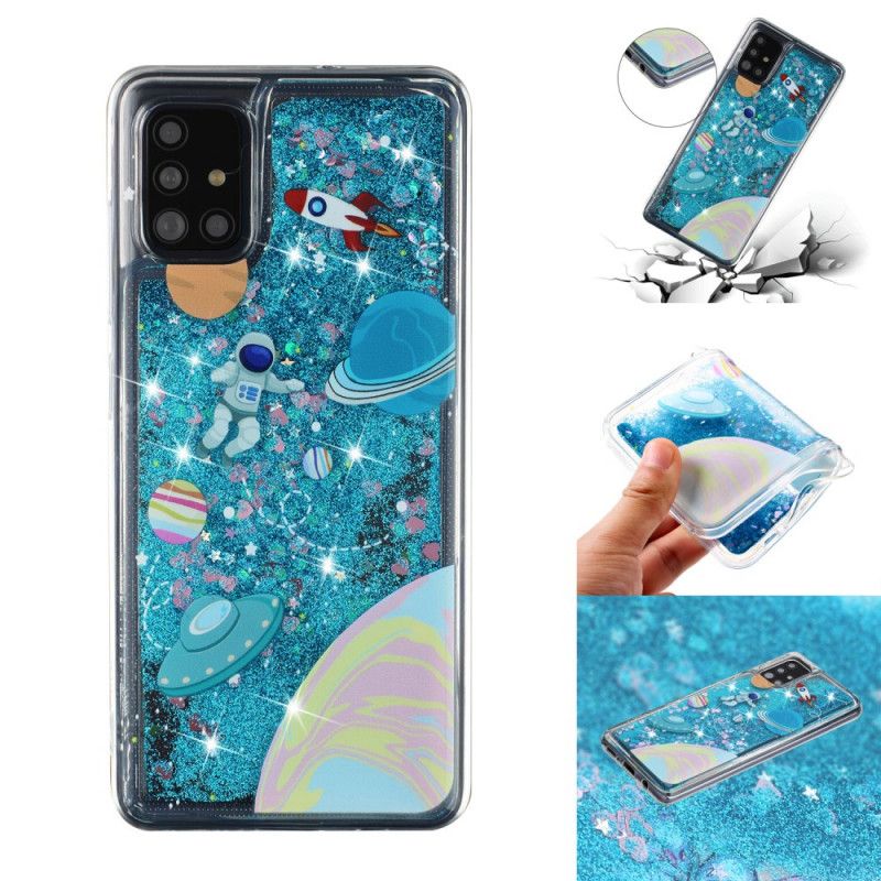 Cover for Samsung Galaxy A52 4G / A52 5G Glitter Plads