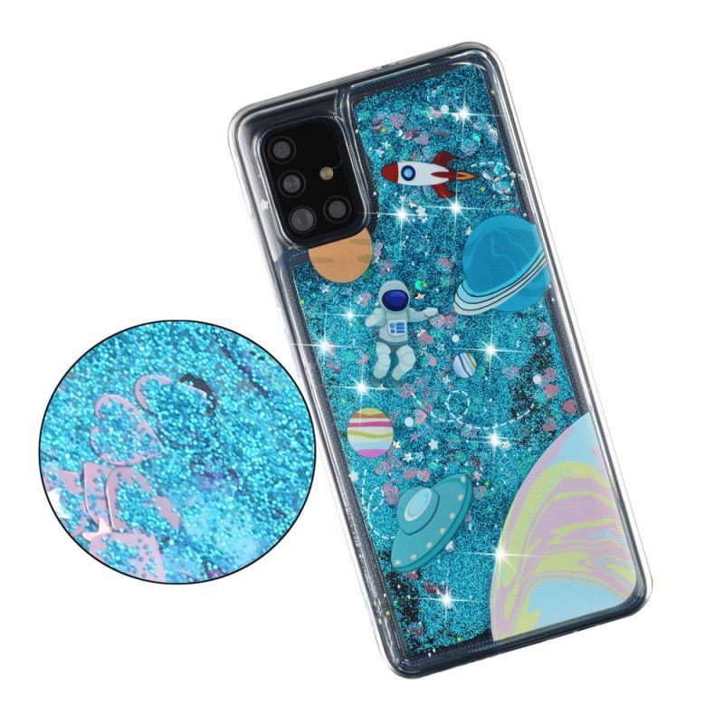 Cover for Samsung Galaxy A52 4G / A52 5G Glitter Plads