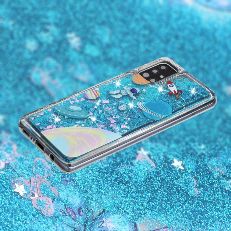 Cover for Samsung Galaxy A52 4G / A52 5G Glitter Plads