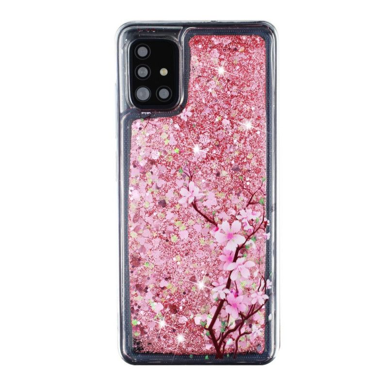 Cover for Samsung Galaxy A52 4G / A52 5G Glitter Træ