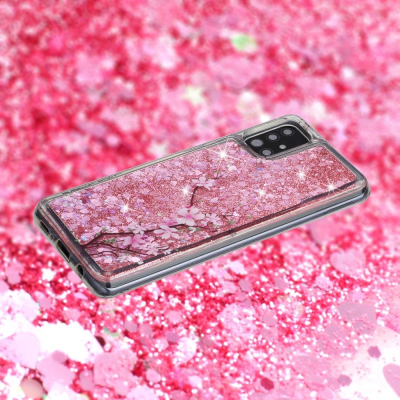 Cover for Samsung Galaxy A52 4G / A52 5G Glitter Træ