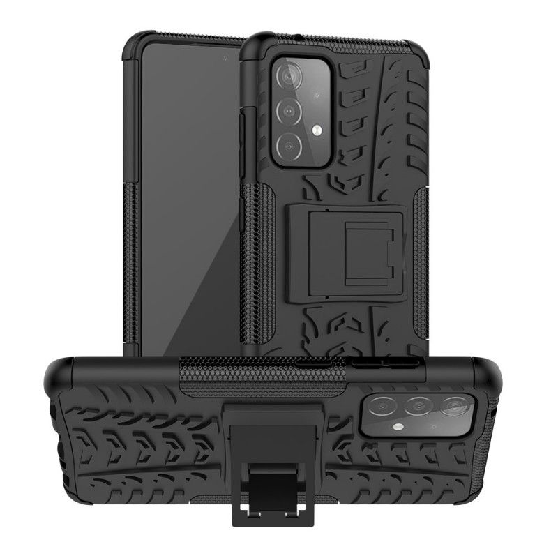 Cover for Samsung Galaxy A52 4G / A52 5G Sort Ultrabestandig Præmie