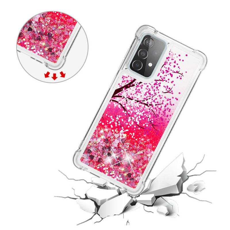 Cover Samsung Galaxy A52 4G / A52 5G Glitter Træ