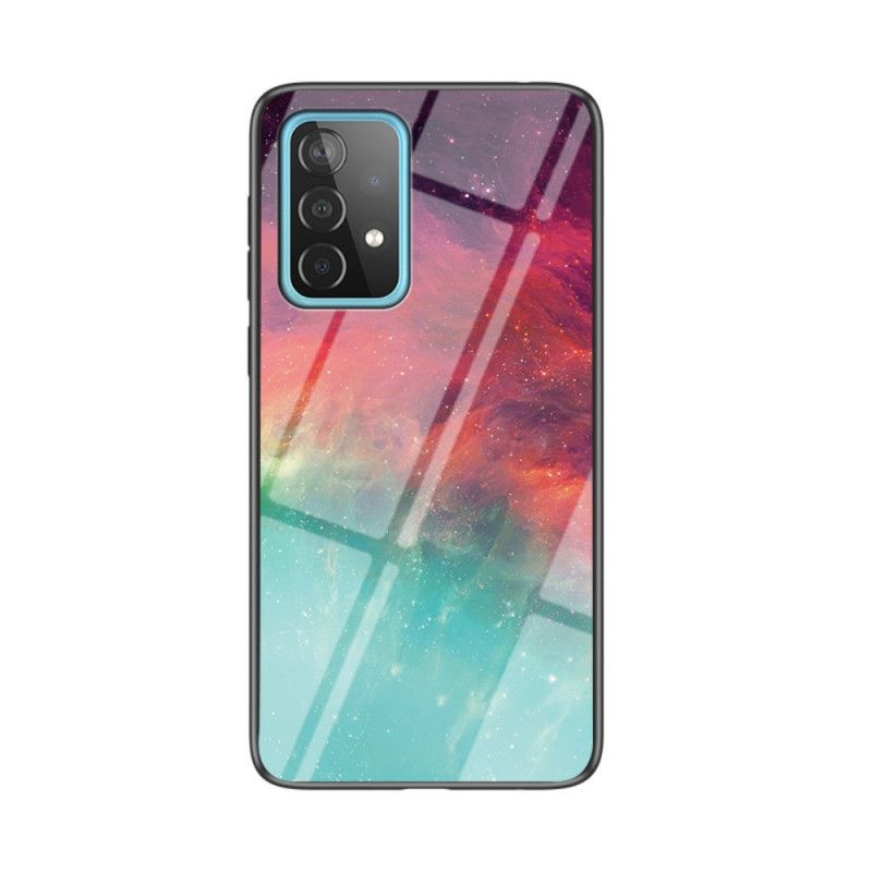 Cover Samsung Galaxy A52 4G / A52 5G Hvid Skønhedshærdet Glas