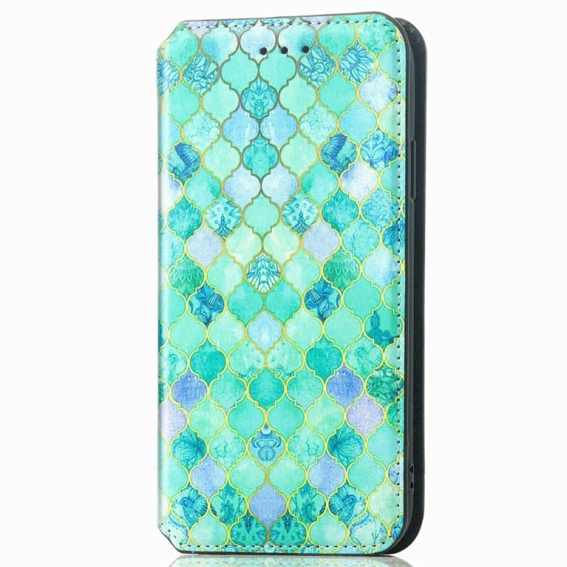 Cover Google Pixel 7 Flip Cover Caseneo Rfid Design