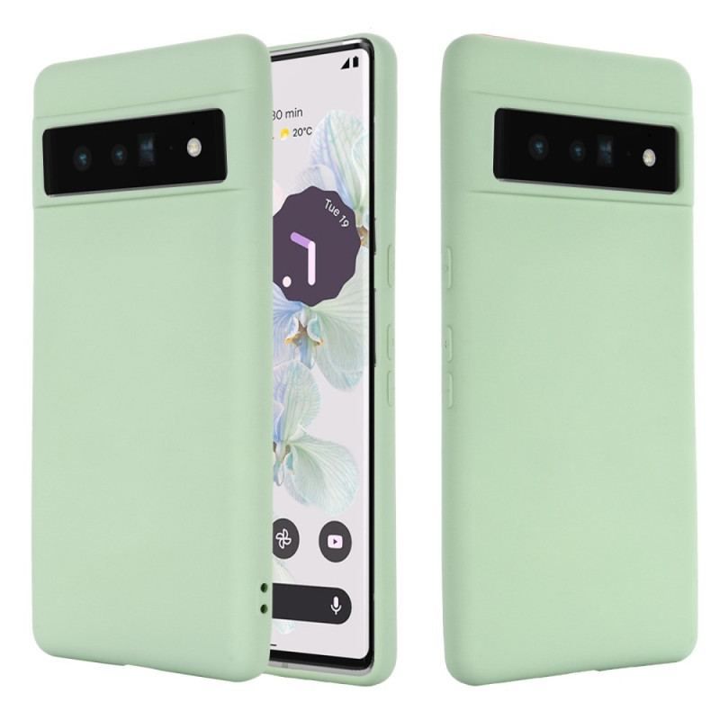 Cover Google Pixel 7 Med Snor Strappy Flydende Silikone