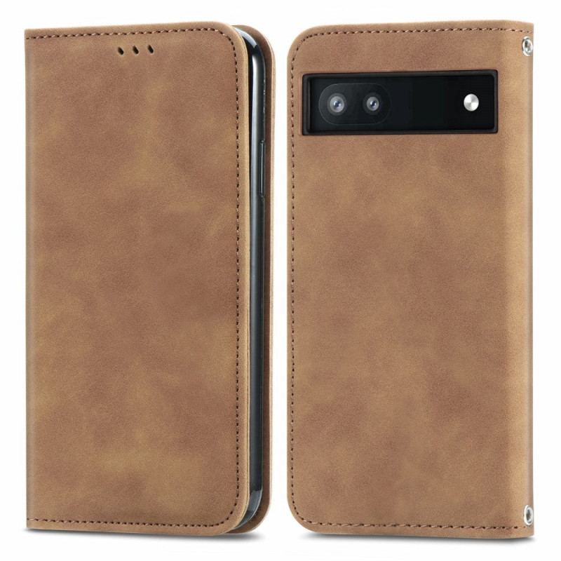 Cover Google Pixel 6A Flip Cover Vintage Serie