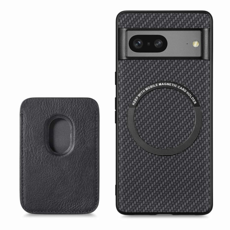 Cover Google Pixel 7 Carbon Fiber Aftagelig Kortholder