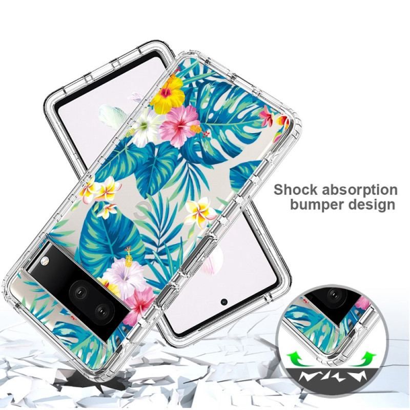 Cover Google Pixel 7 Fancy Blomster