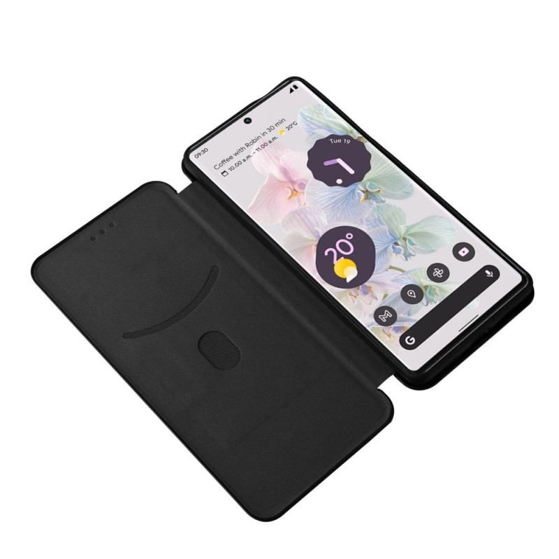 Cover Google Pixel 7 Pro Flip Cover Kulfiber