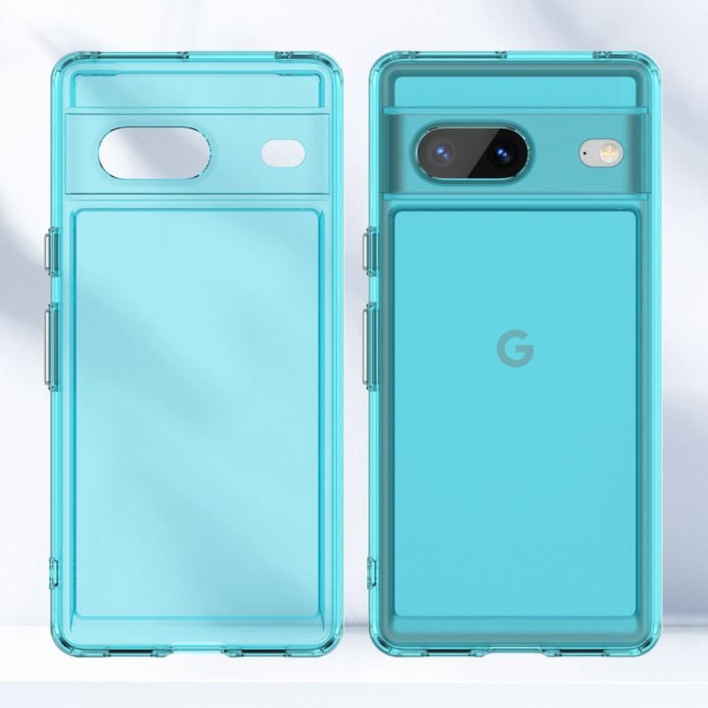 Cover Google Pixel 7 Transparent Candy Series