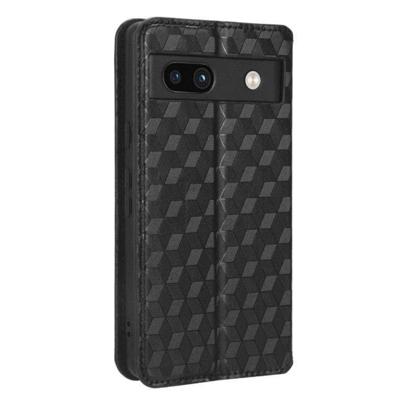 Cover Google Pixel 7A Flip Cover 3d Mønster