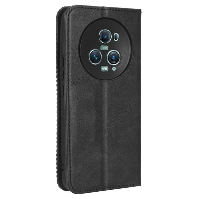 Cover Honor Magic 5 Pro Flip Cover Stiliseret