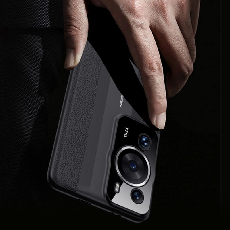 Cover Huawei P60 Pro Ægte Læder